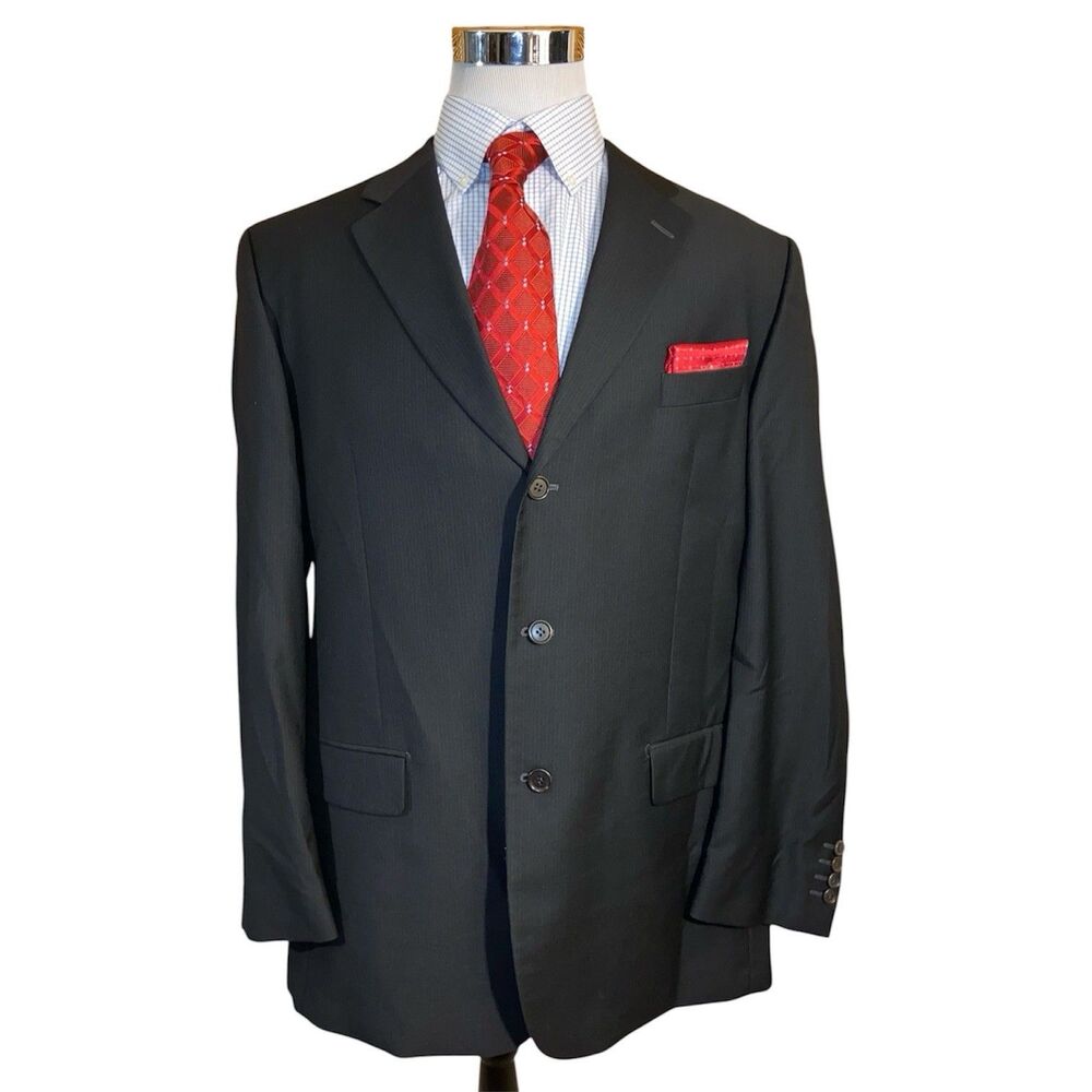 Gianfranco Ferre Luxury Blazer Men’s 46 Suit Jacket Made In Italy Sport Coat